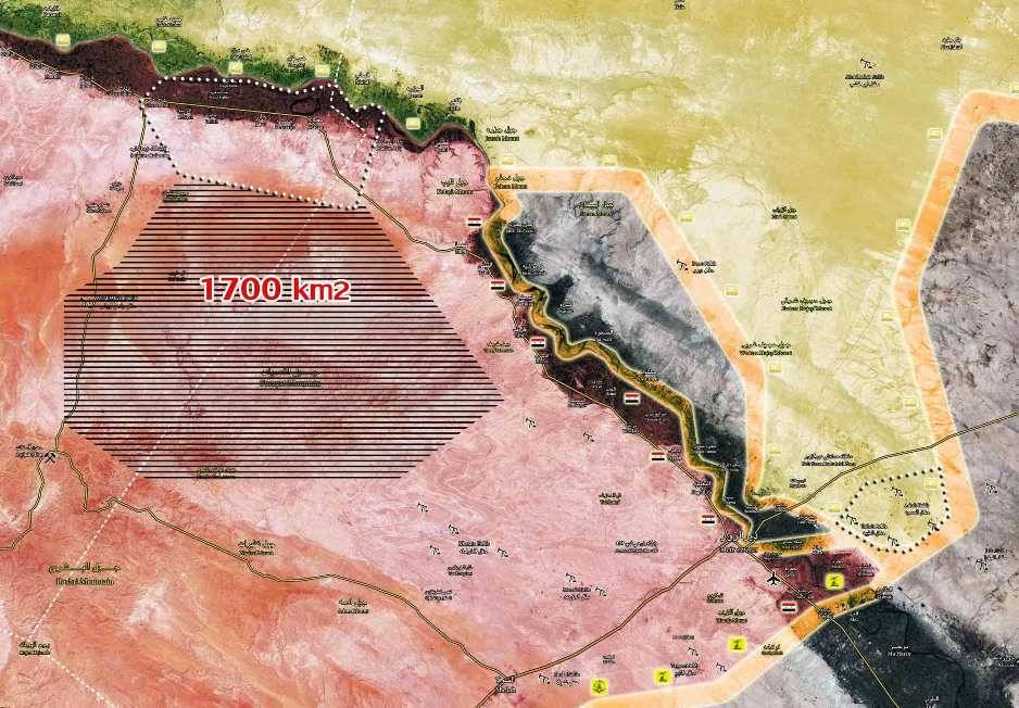 Сирийская армия освободила район на границе провинций Ракка и Дейр-эз-Зор