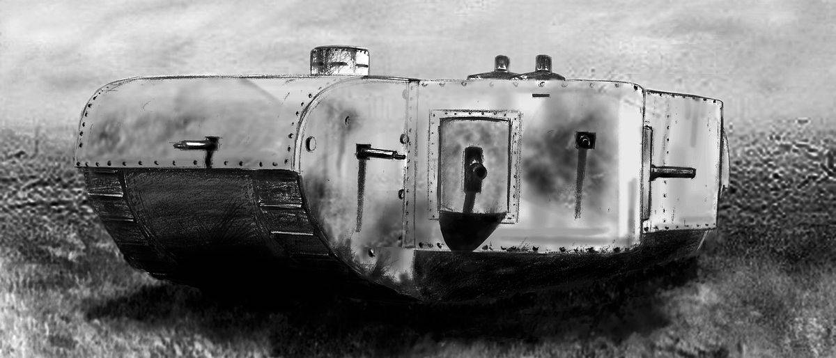 Танк K-Wagen — супер оружие Германии времен Первой мировой войны
