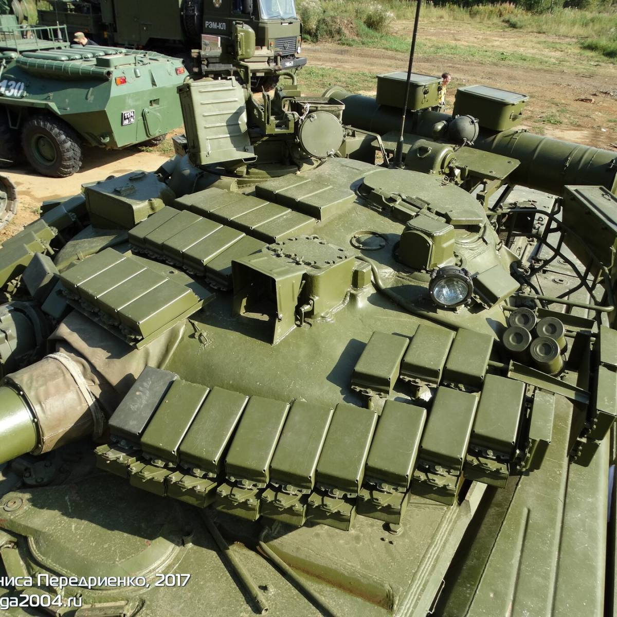 Основной танк Т-80БВ - фотодетализация, часть 2