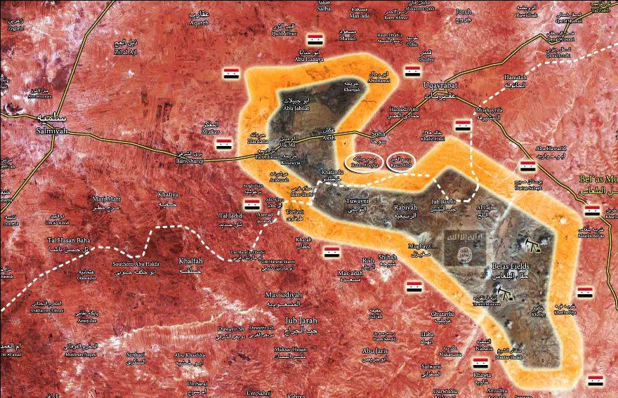 Сирийская армия может разделить "Акербатский котел" на две части