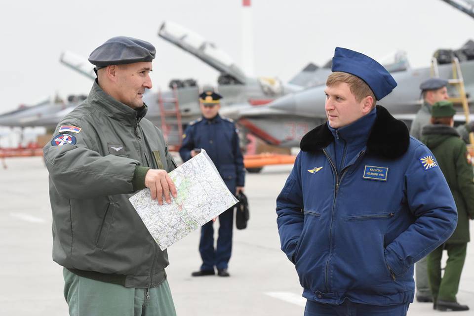 На базе Липецкого авиацентра начались российско-сербские авиационные учения «БАРС-2017»