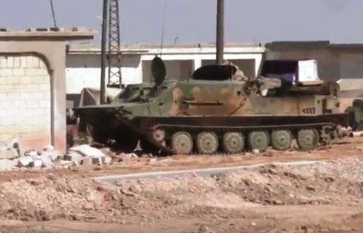 Сирия: "танковому спецназу" в Хаме помогает "вечный" БТР-50