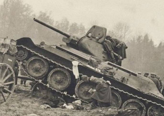 Танковые тараны в тактике Красной армии