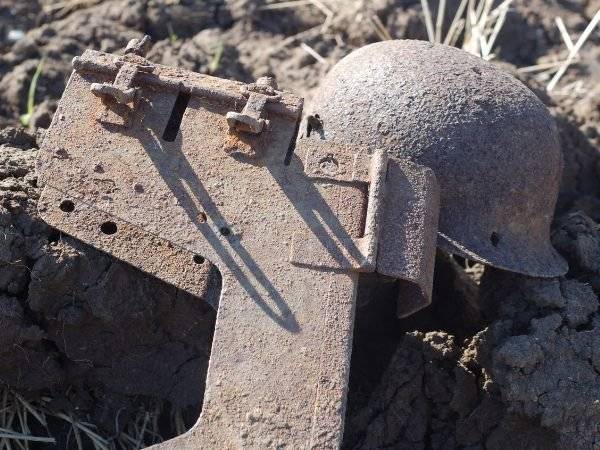 Не вылазя из окопа: в Ростове нашли редкое устройство вермахта для винтовок