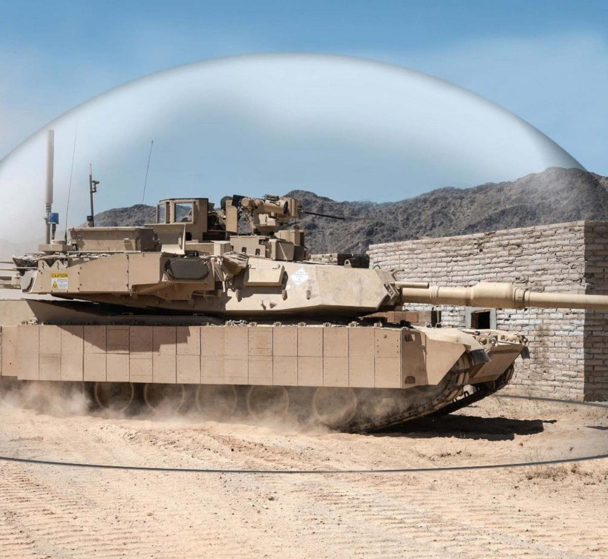 Abrams для "сдерживания" РФ: представлены образцы танка с израильской защитой