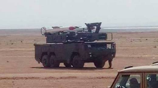 Новейший колесный "Бук-2Э" отстрелялся в пустыне Сахара