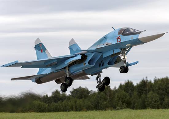 Новые Су-34 переданы ВВС РФ