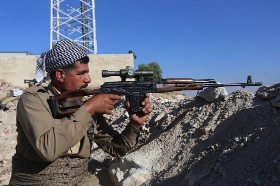 Начались прямые столкновения курдов «Пешмерга» с иракской армией