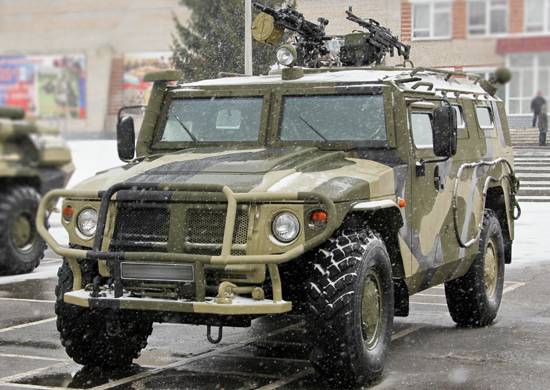 Армия России получит еще одну партию бронированных «Тигров» до конца года