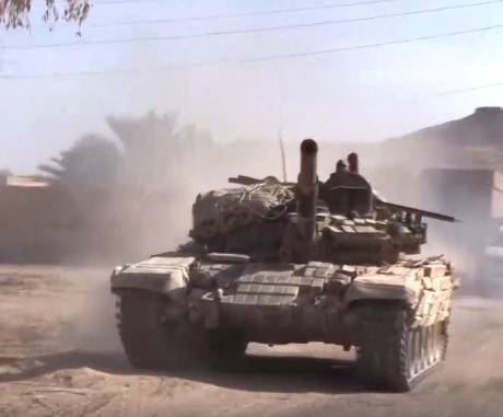 В Сирии засветился "эксклюзивный" Т-72
