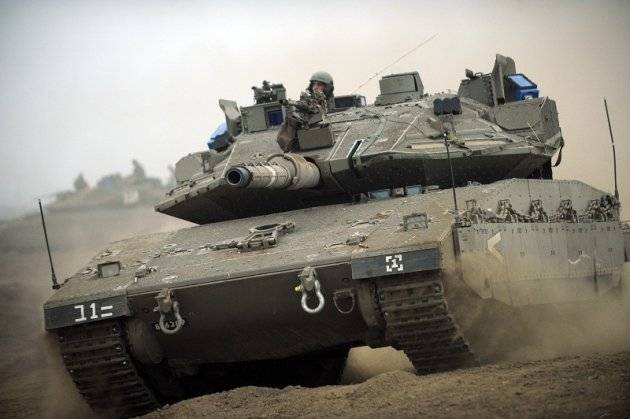 Израильские танки атаковали сирийских военных