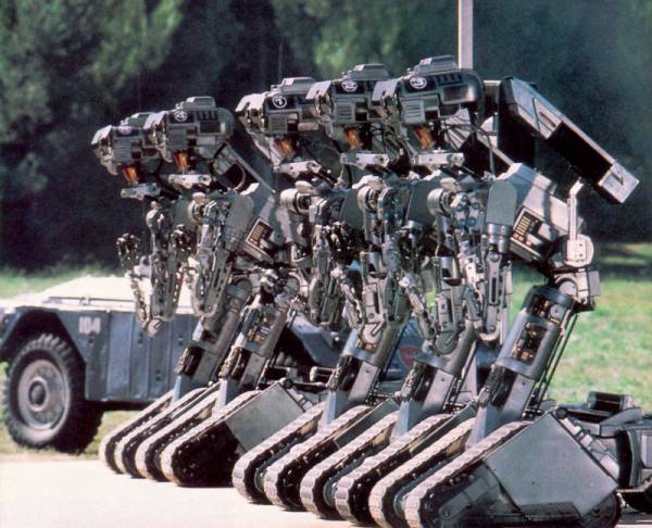 В армию призывают роботов