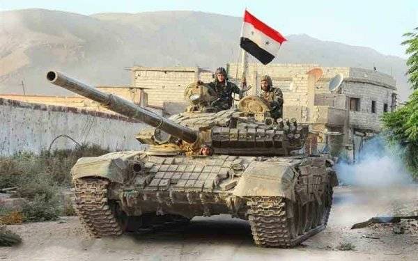 Армия Сирии стягивает большие силы для наступления в провинции Дераа