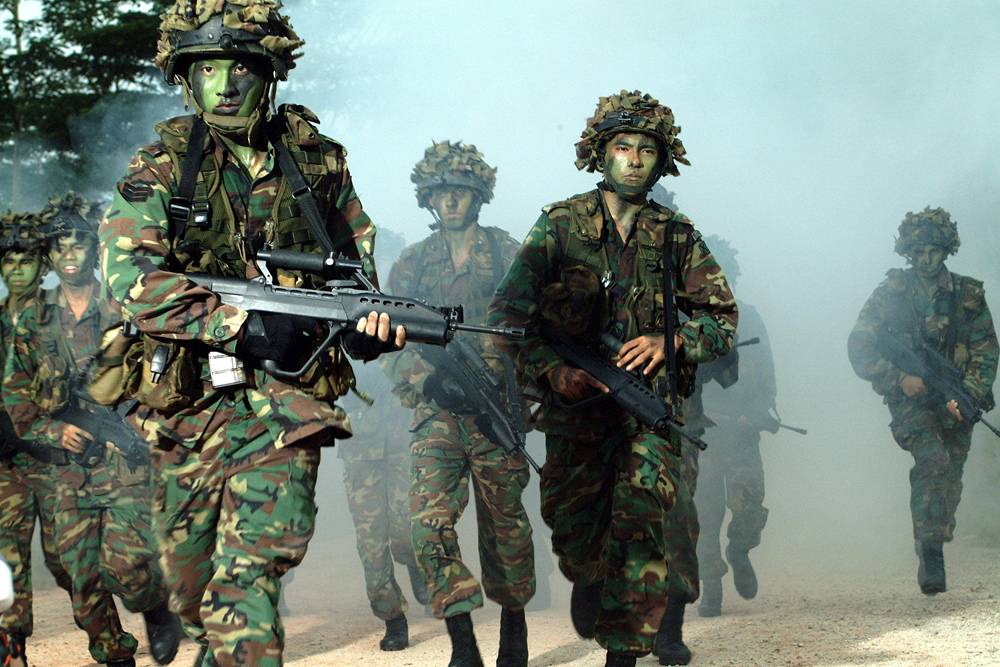 Армия Сингапура – серьезная, но весьма разбросанная сила