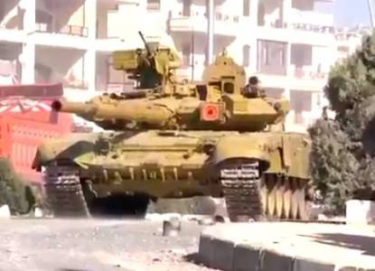 Оружие победы: Стало известно, сколько танков Т-90А было отправлено в Сирию