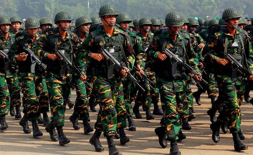 Армия Бангладеш активно задействована только в миссиях ООН