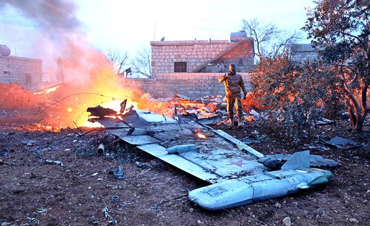 Минобороны РФ подтвердило гибель штурмовика Су-25 и его пилота в Сирии