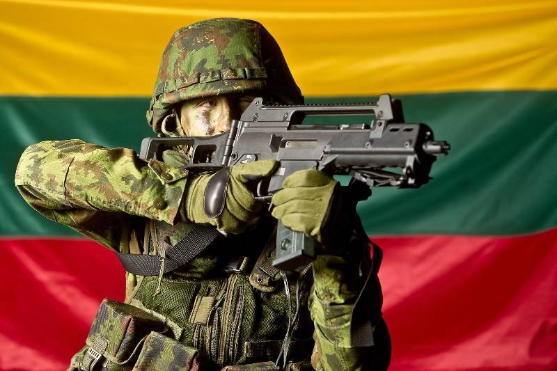 Литовские военные учат британцев "воевать" с русскими