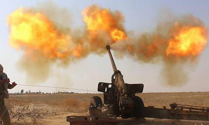 Артиллерийские удары в Эль-Кунейтре: САА уничтожила огневые точки боевиков