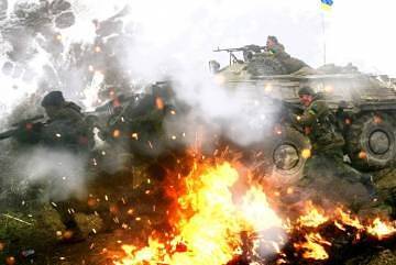 Сражения на Донбассе: партизаны подрывают танки и автомобили ВСУ