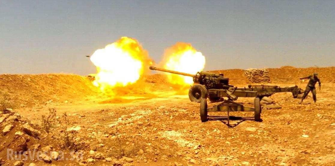 Обстрел из артиллерии: армия САР нейтрализовала несколько боевиков в Алеппо