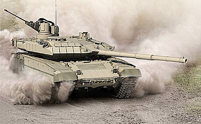 Модернизированный основной танк Т-90М с 30-мм автоматической пушкой