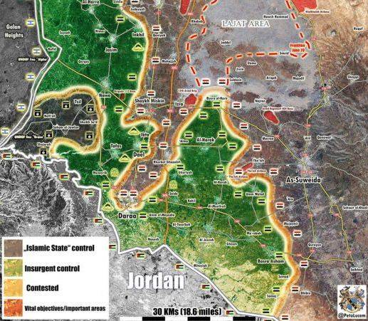 Ляджатский район под контролем: положение САА на карте Сирии изменилось