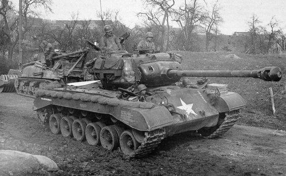 M26 Pershing – первые потери новейших американских танков