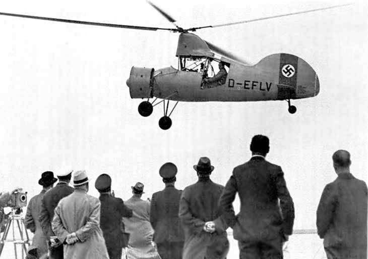 Экспериментальный вертолет Третьего рейха Fl. 265