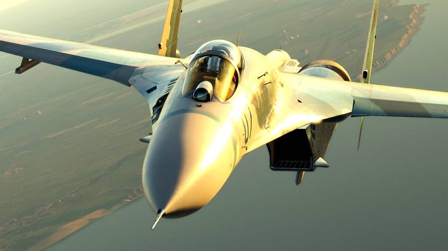 Су-27 «вынесли» американские F-15 на Украине