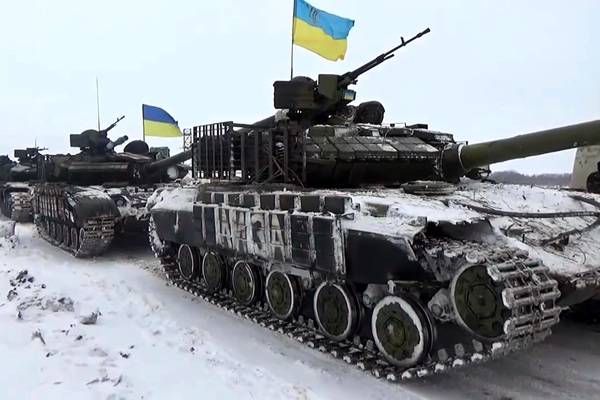 Пьяные игры танкистов: ВСУ понесли небоевые потери на Донбассе