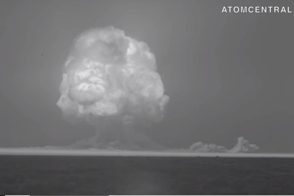 Опубликована отреставрированная видеозапись первого ядерного взрыва