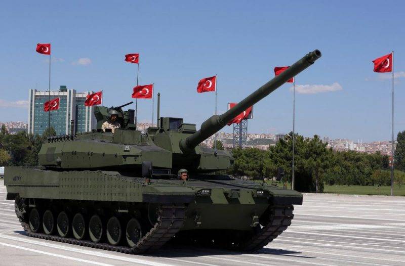 Новейший турецкий танк «Алтай» усилит армию Катара