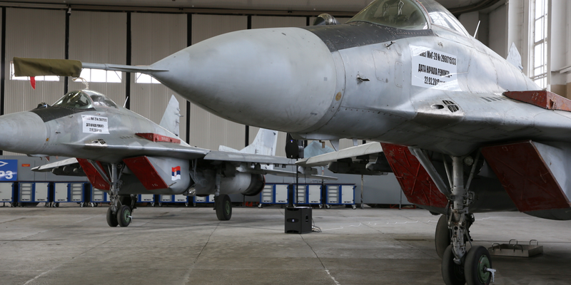 Не просто так. Беларусь подарила Сербии четыре МиГ-29