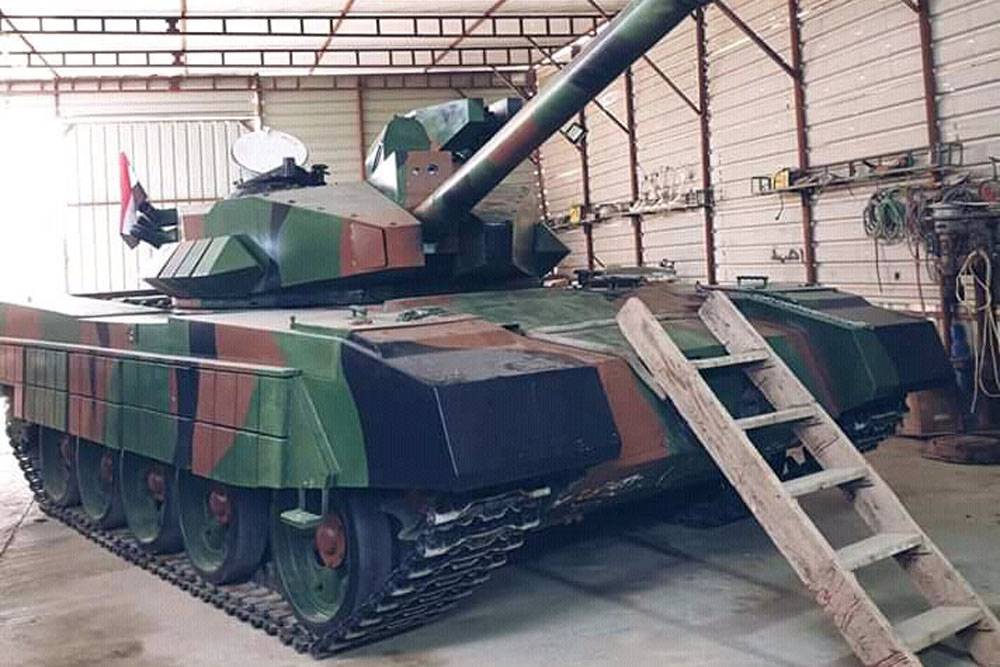 Первые фото иракского танка Al-Kafeel на базе Т-55 появились в Сети