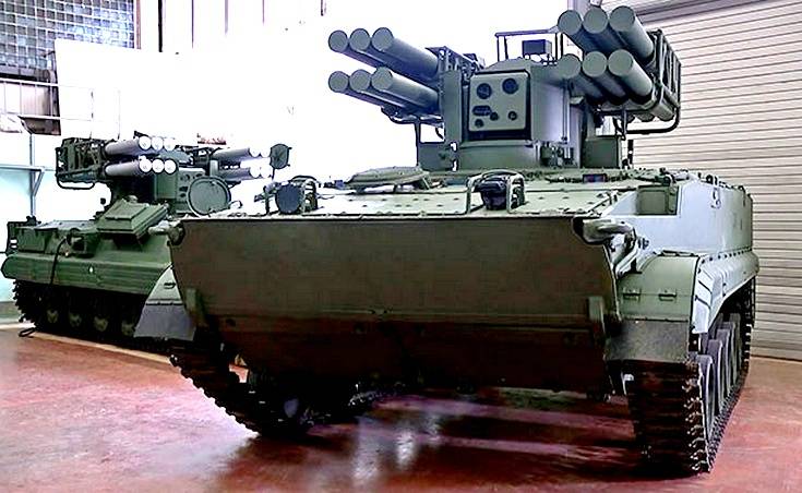 СМИ показали ЗРК «Сосна» в серийном исполнении на шасси БМП-3