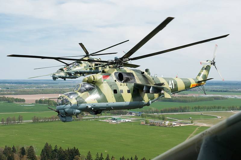 Цифровая модернизация боевой «Лани»: вертолет ВКС РФ Ми-24 стал еще опаснее