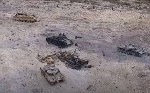 Неудача: в горах армия Сирии потеряла "штурмовой танк" и бронебульдозер