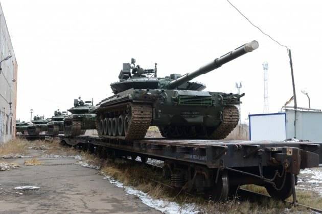 Хорошая новость о Т-80БВМ: Омсктрансмаш отправил в войска партию техники