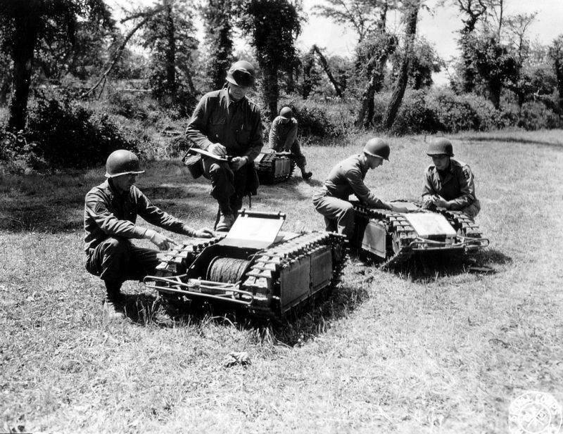 Первые роботы на фронтах Второй мировой войны