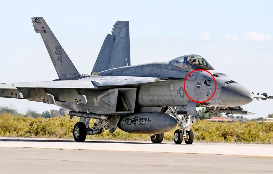 На истребителе F-18 ВМС США появилась отметка о сбитой сирийской «сушке»