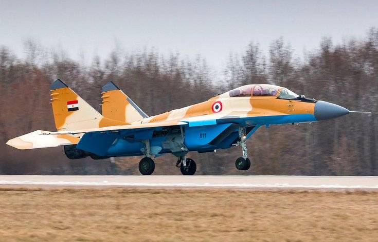 Египте разбился уже второй новейший истребитель МиГ-35