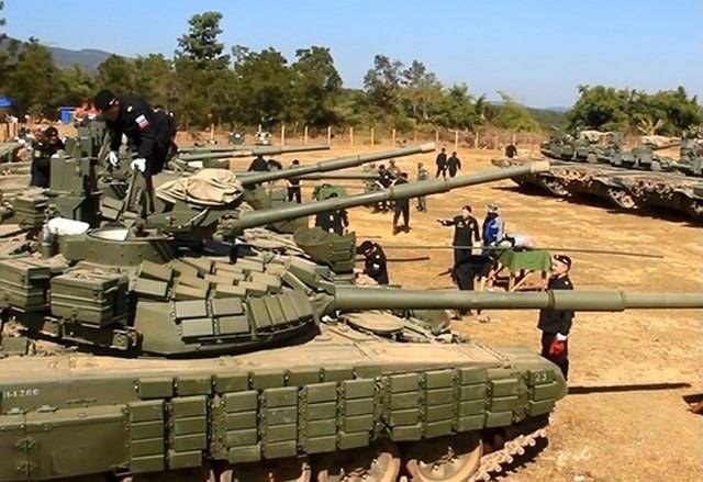 Российские танкисты будут впервые "воевать" на Т-72МС "Белый орел"