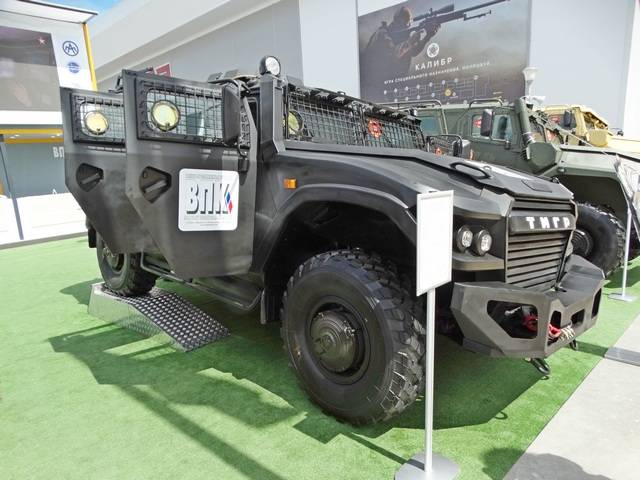 "ВПК" запатентовала дизайн бронеавтомобиля "Тигр" в комплектации "Рейд"