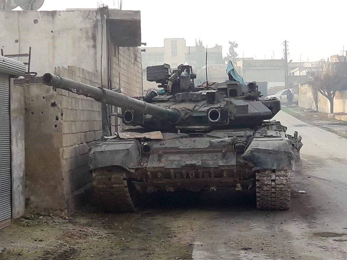 Т-90 показал себя в Сирии как идеальный "антитеррористический" танк
