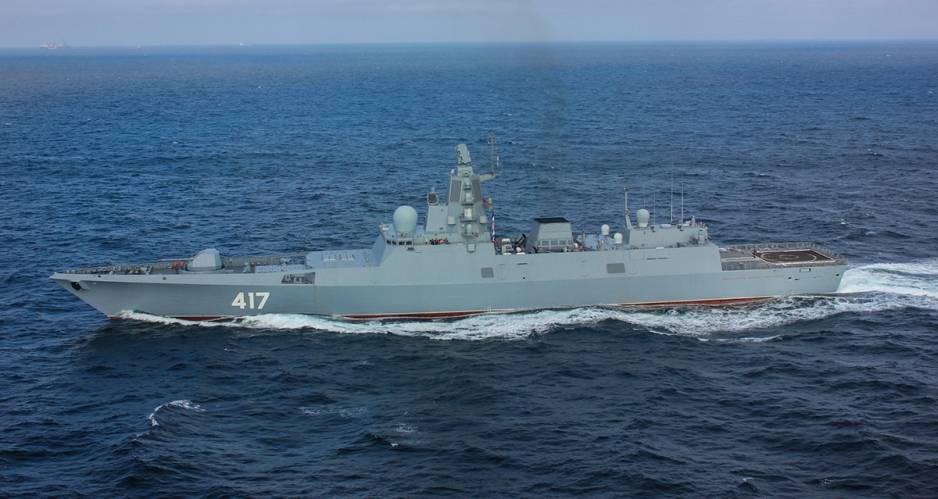 Новый российский фрегат даст бой американскому крейсеру