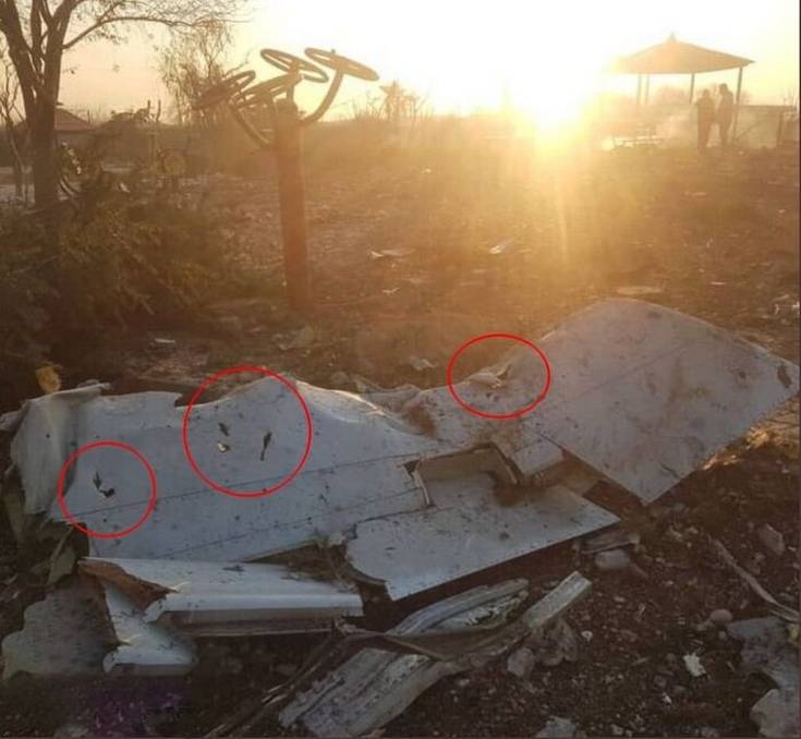 Характер следов на обломках украинского самолета говорит о взрыве ЗУР