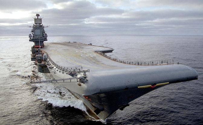 Авианосец «Ульяновск» тряхнет стариной, чтобы бросить вызов ВМС США