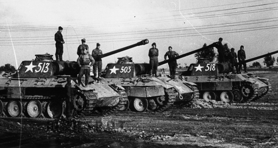 Краснозвездные «Пантеры»: Бронированные трофеи в строю РККА