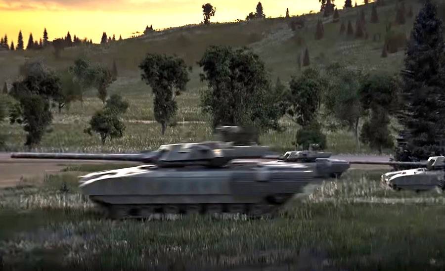В США показали, как собираются уничтожать танки «Армата»